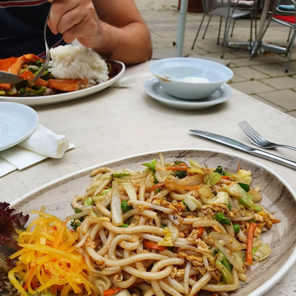 Udon Mit Gemüse