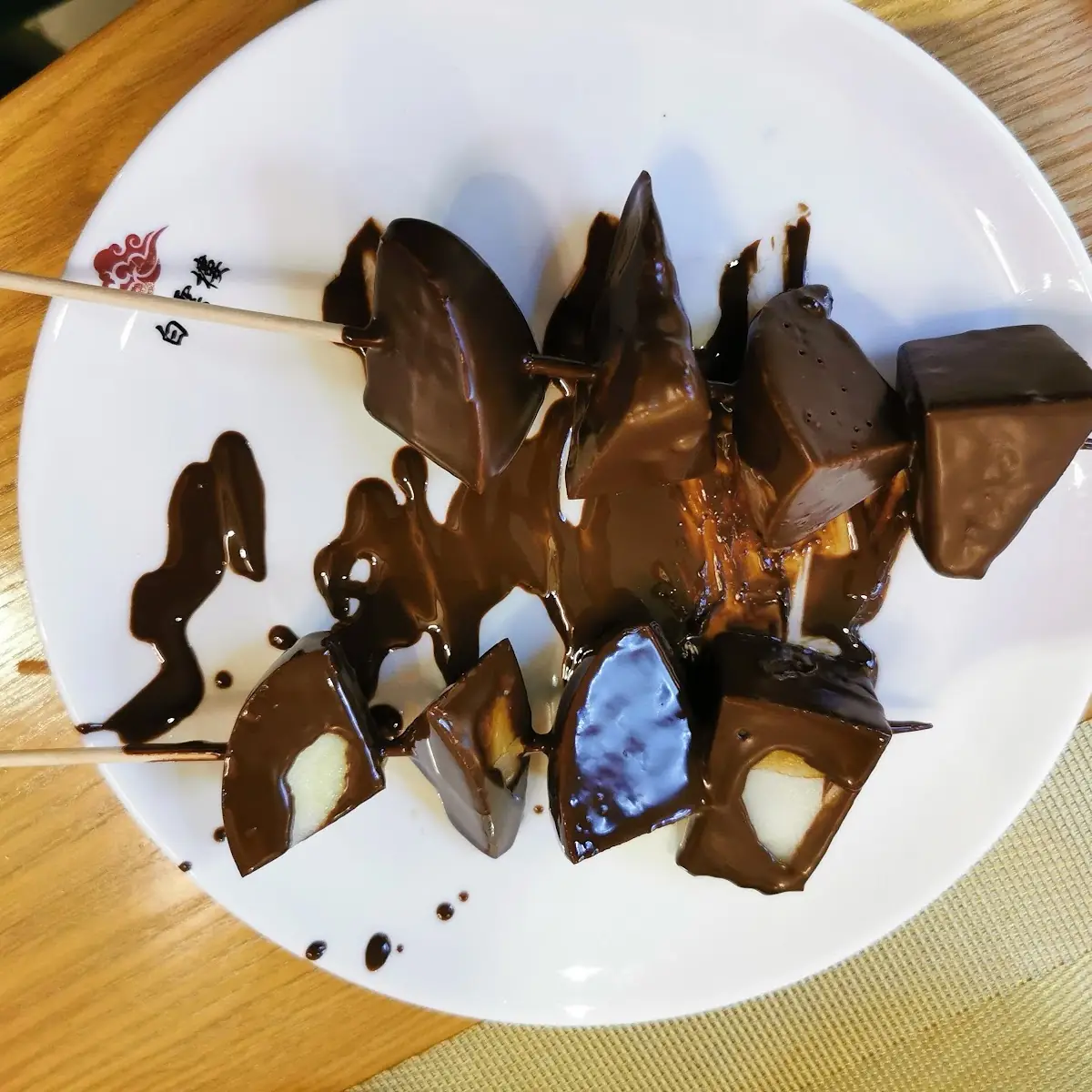 Obst Mit Schokolade