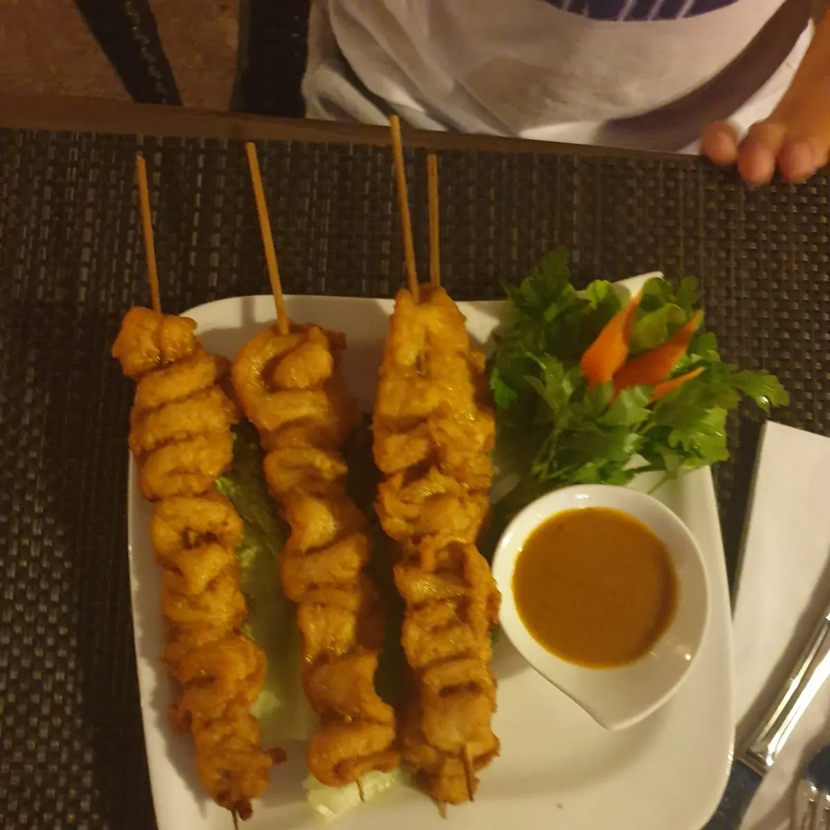 Spiedini Di Pollo Con Salsa Agrodolce