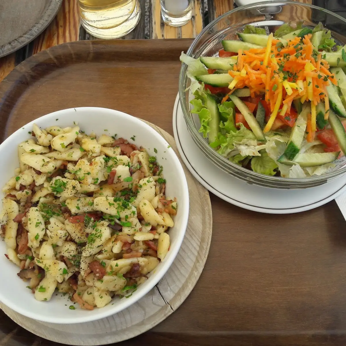Geröste Knödel