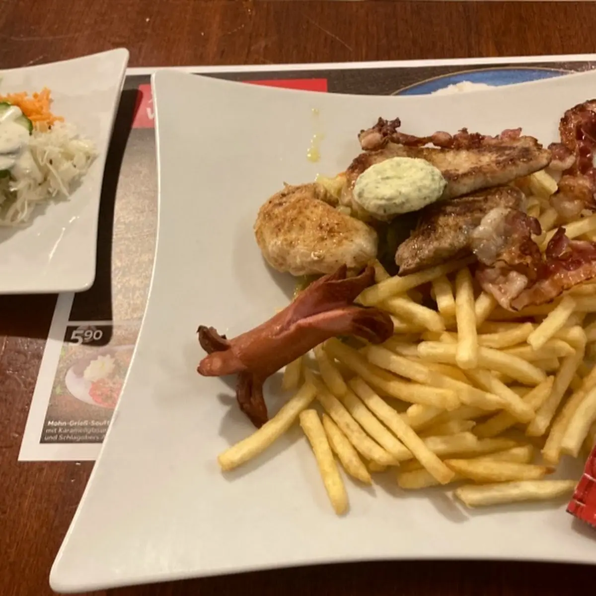 Grillteller Mit Kräuterbutter