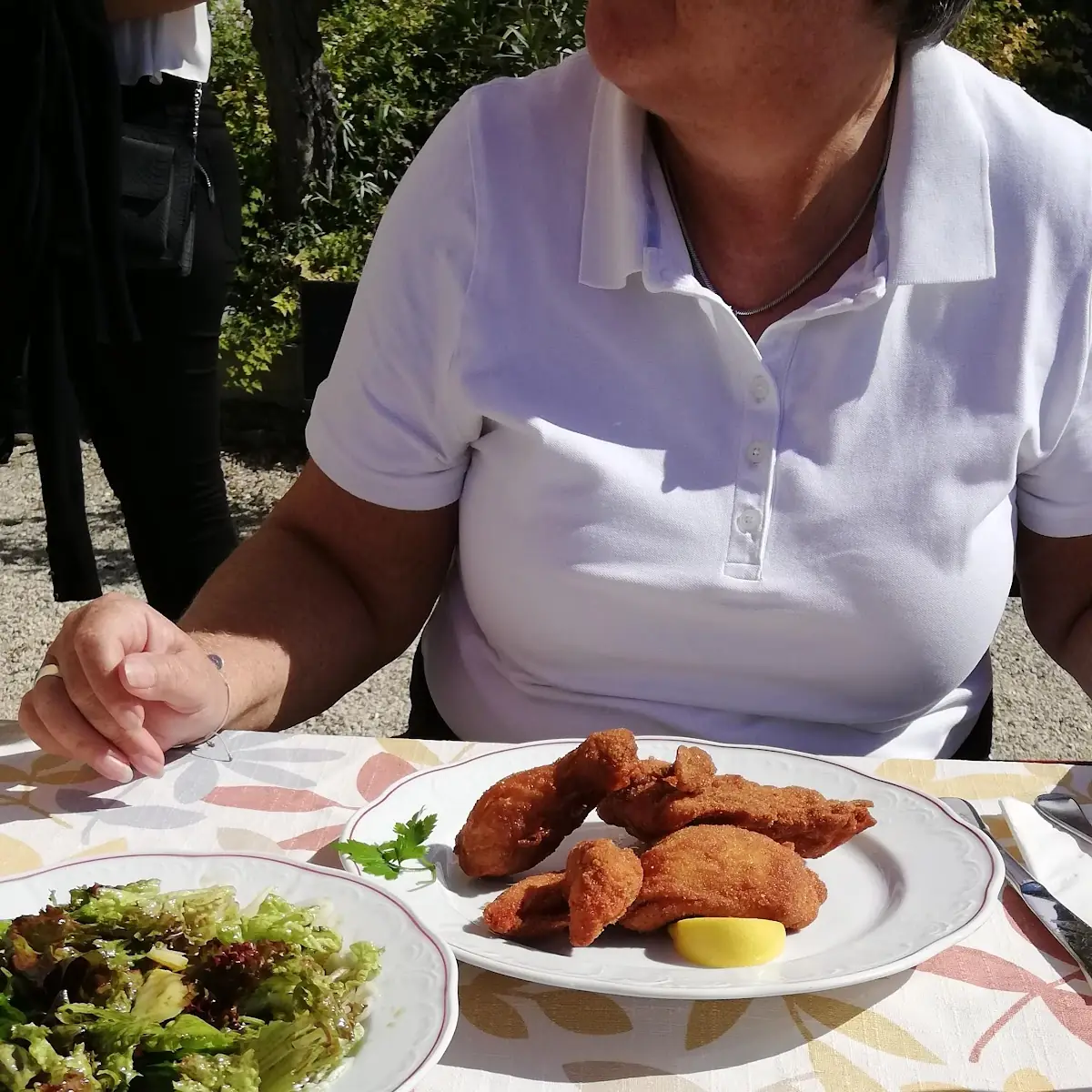 Gebackene Parasol Und Backhenderl