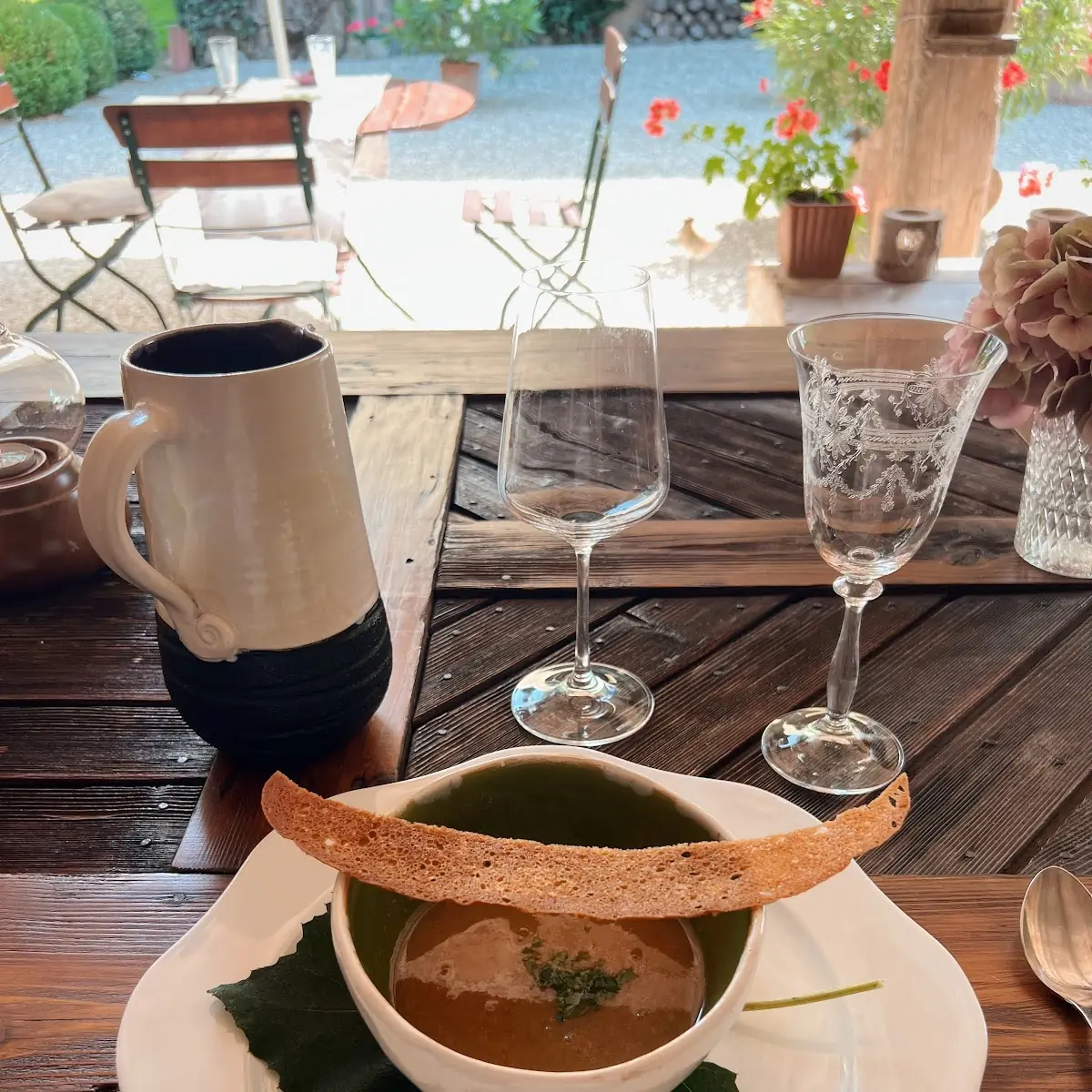 Eierschwammerlsuppe