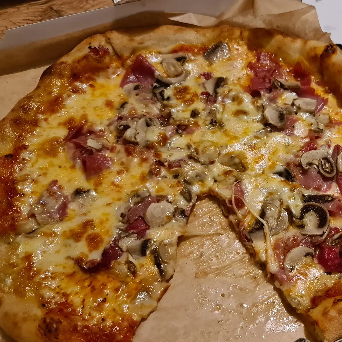 Überbacken Pizzabrot 5 Stk