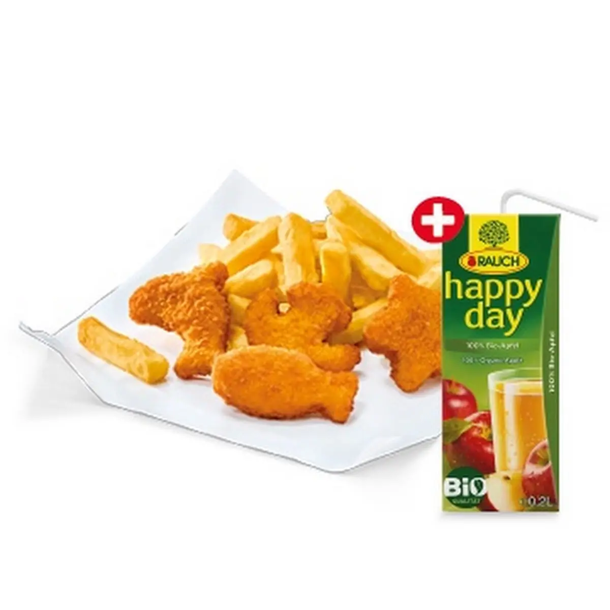 Kindermenü Chicken Nuggets