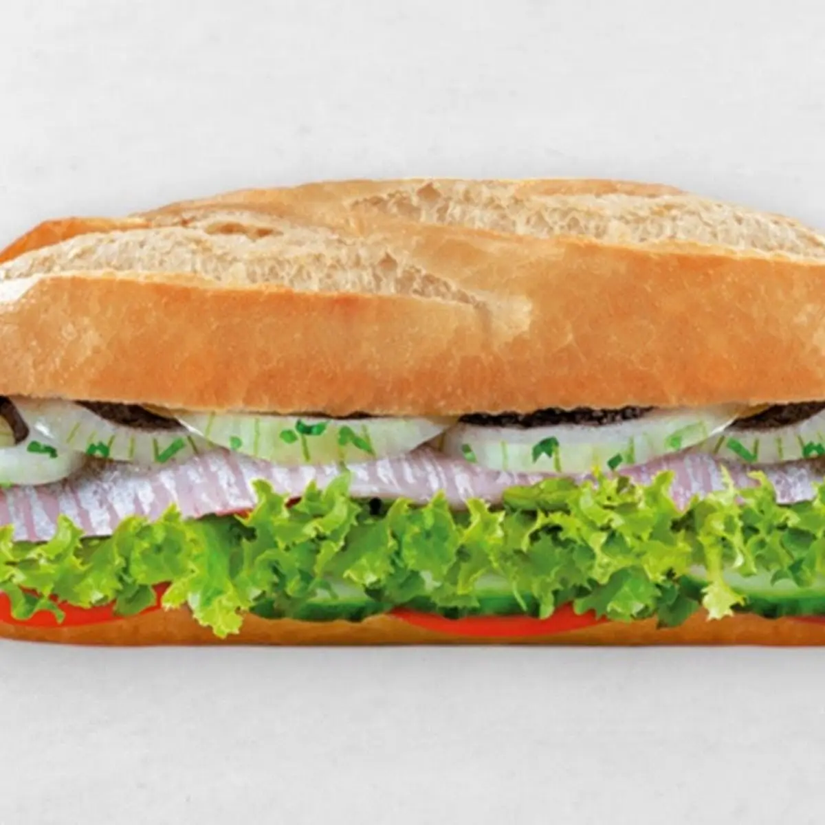 Matjes-baguette