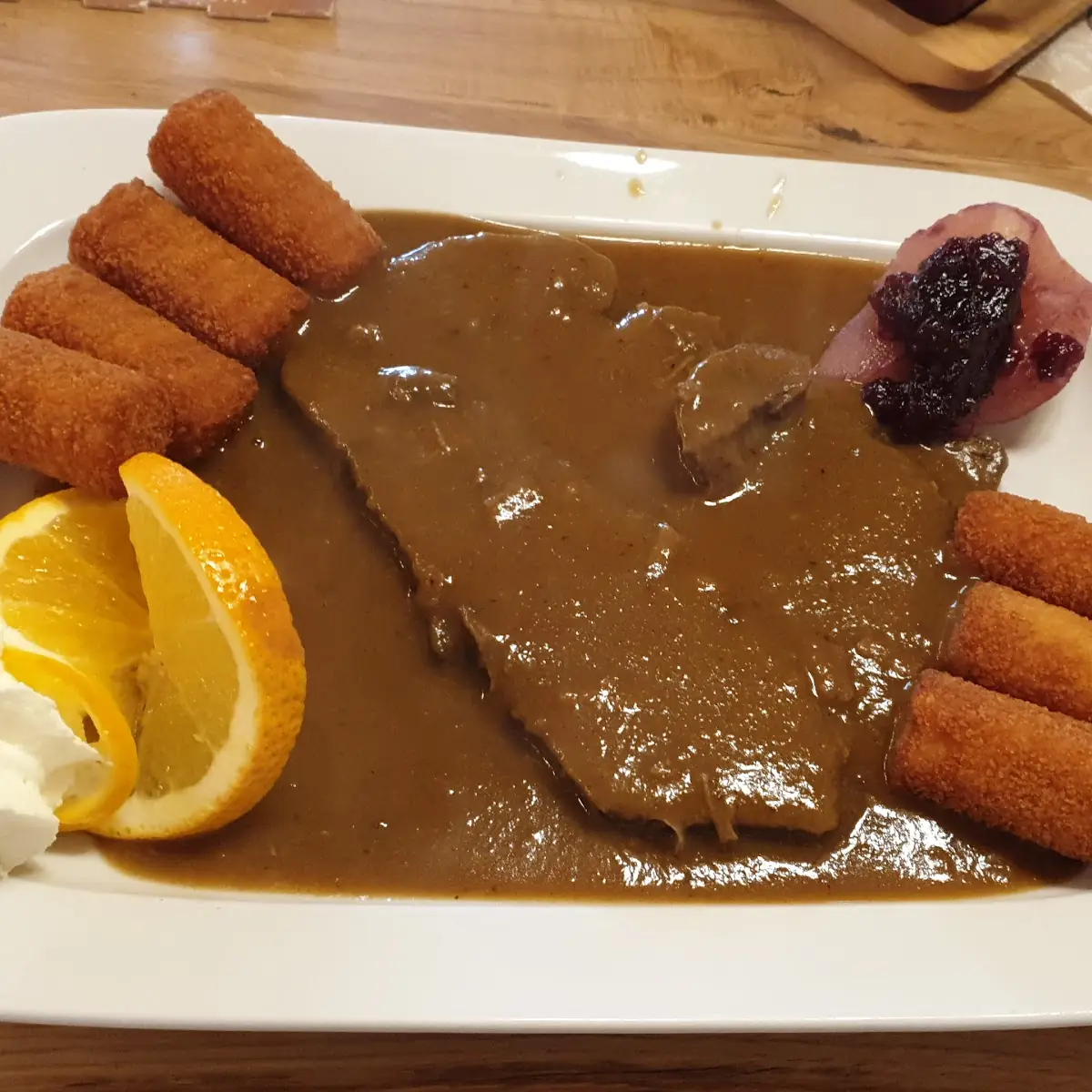 Hirschbraten