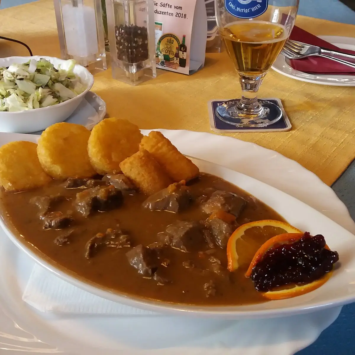 Wildschweinbraten