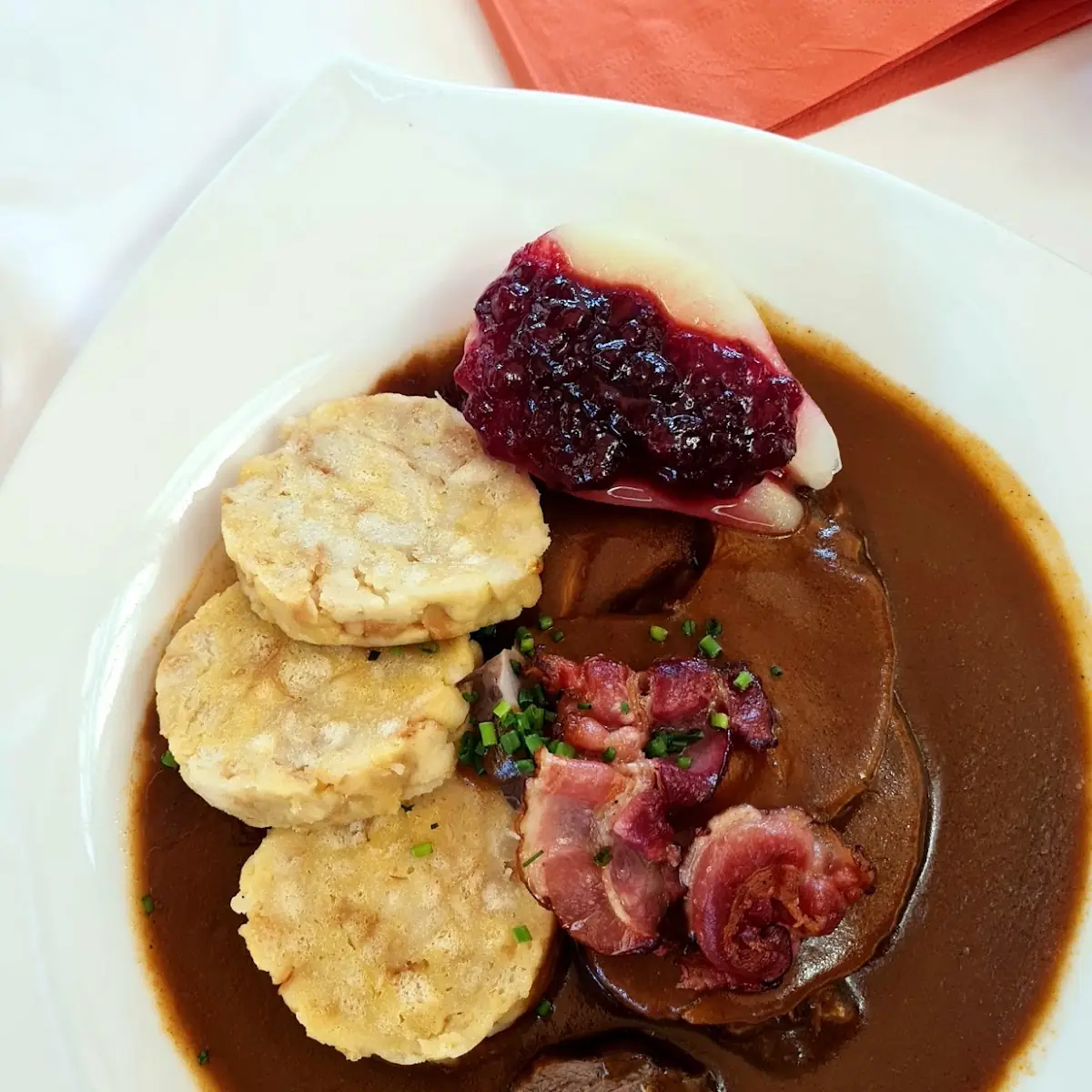 Hirschbraten