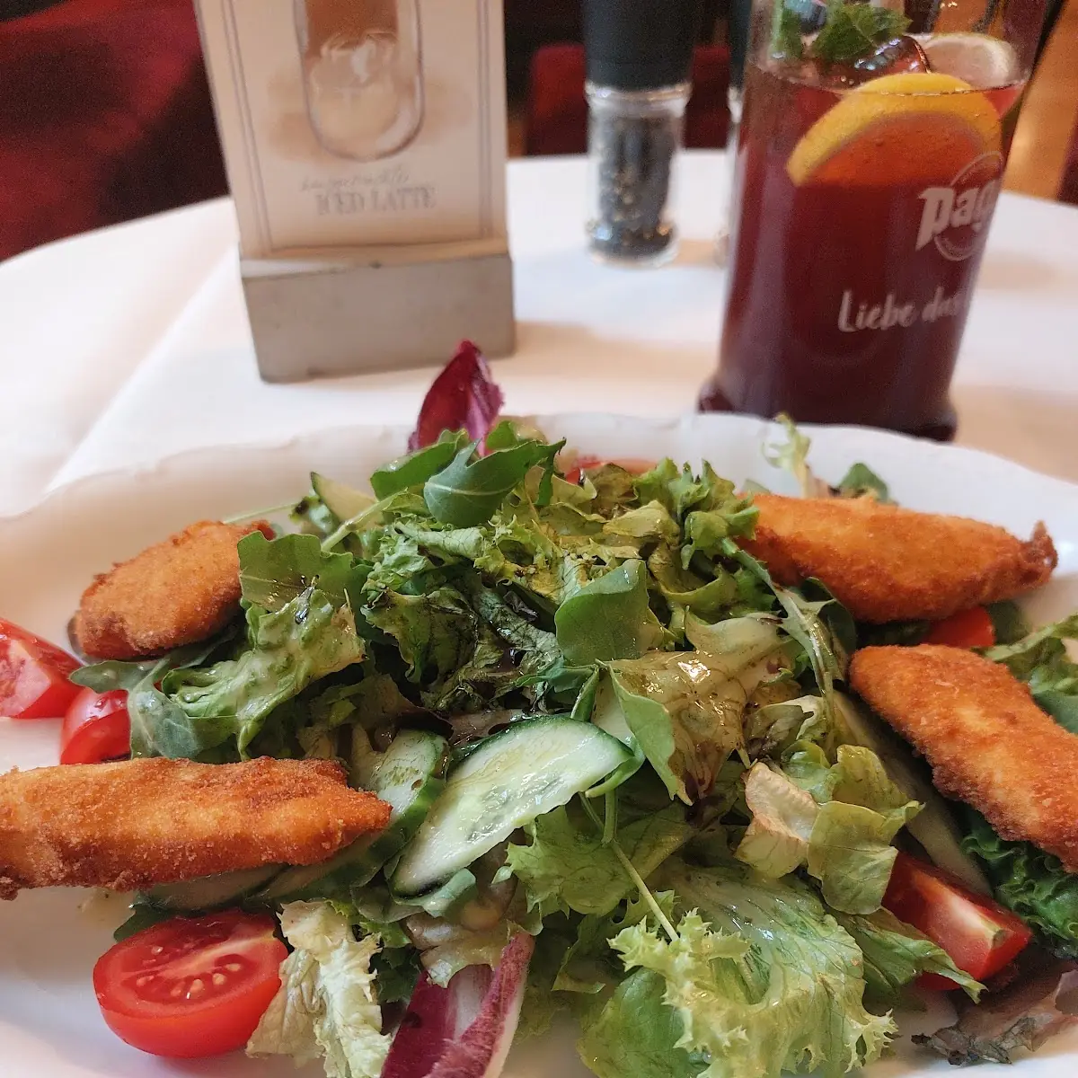 Backhendlsalat