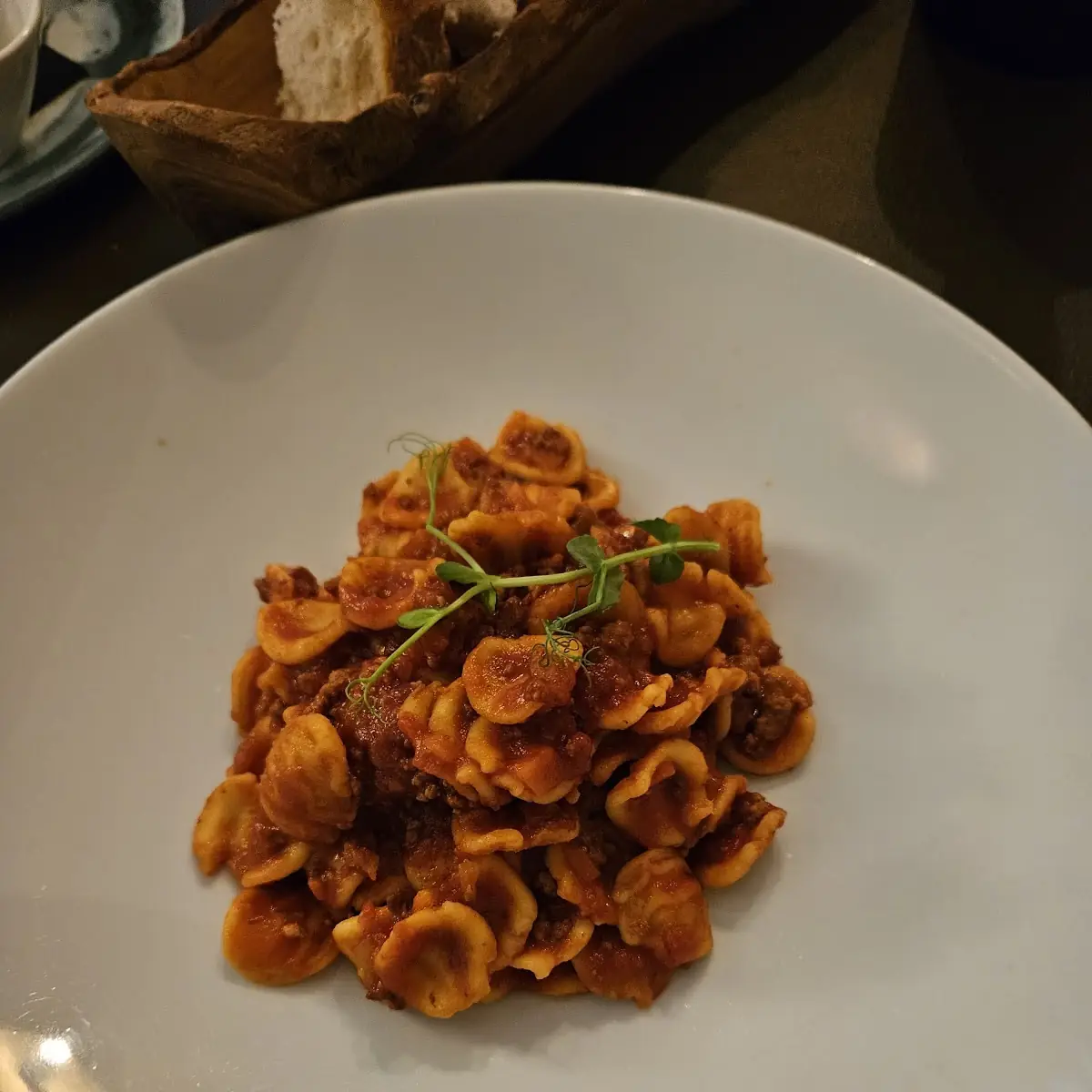Orecchiette Ragu Di Cinghiale Wildschwein - Ragout