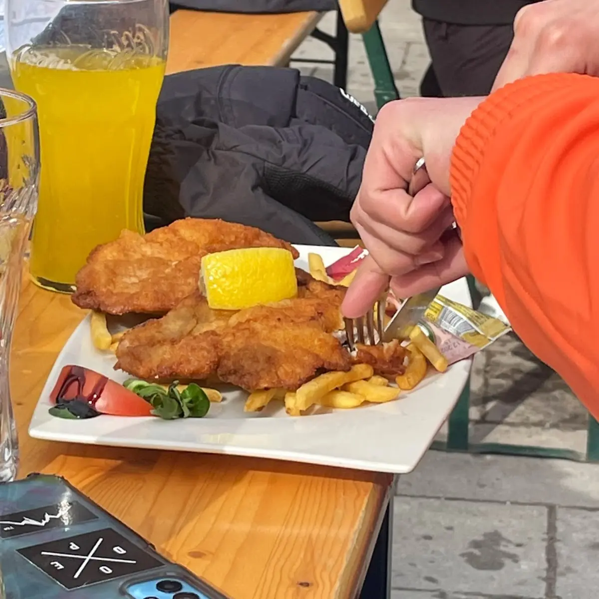 Schnitzel With Fries