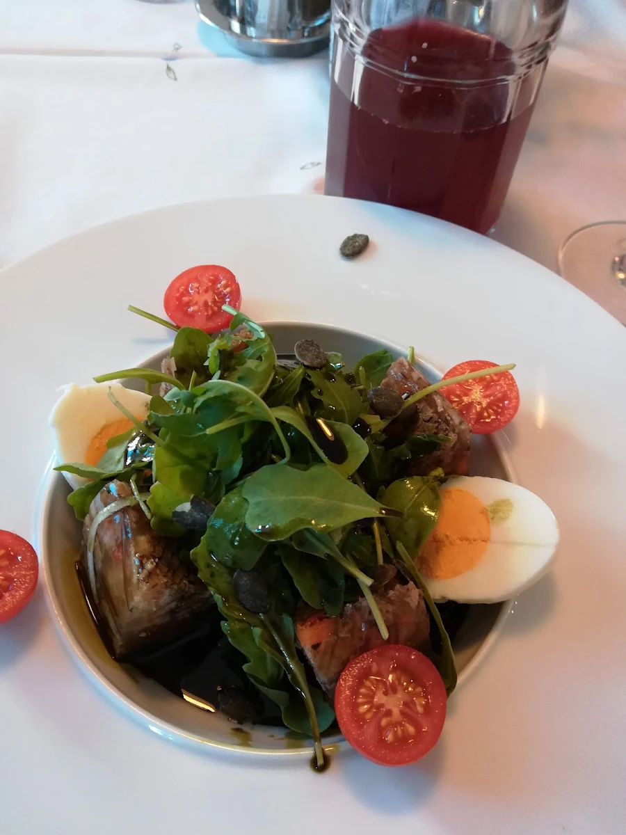 Rindfleisch Sulz Mit Rucola Salat