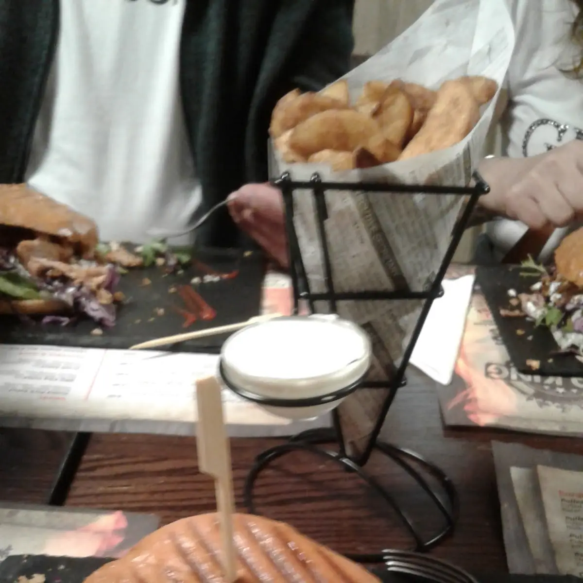 BBQ Pork Burger