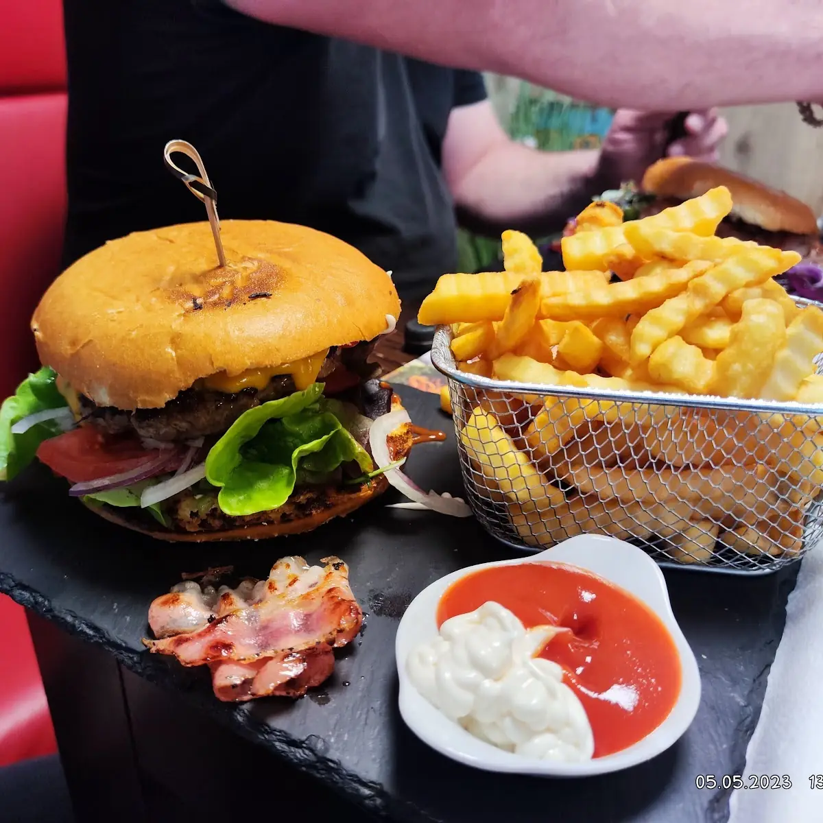 Pulled Pork Burger Menü