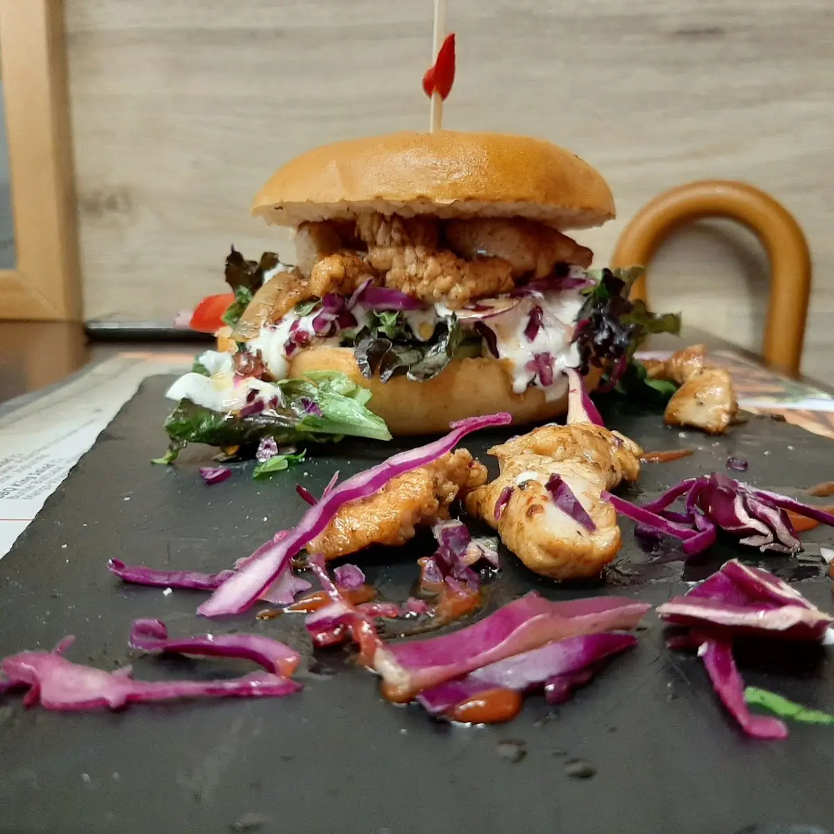 Smoked Chickenburger