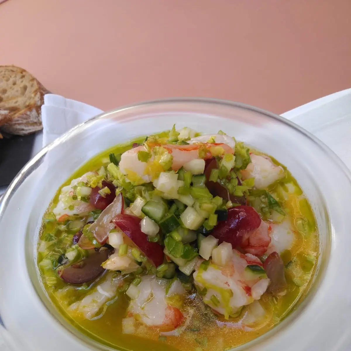 Ceviche Wildgarnele Avocadocreme