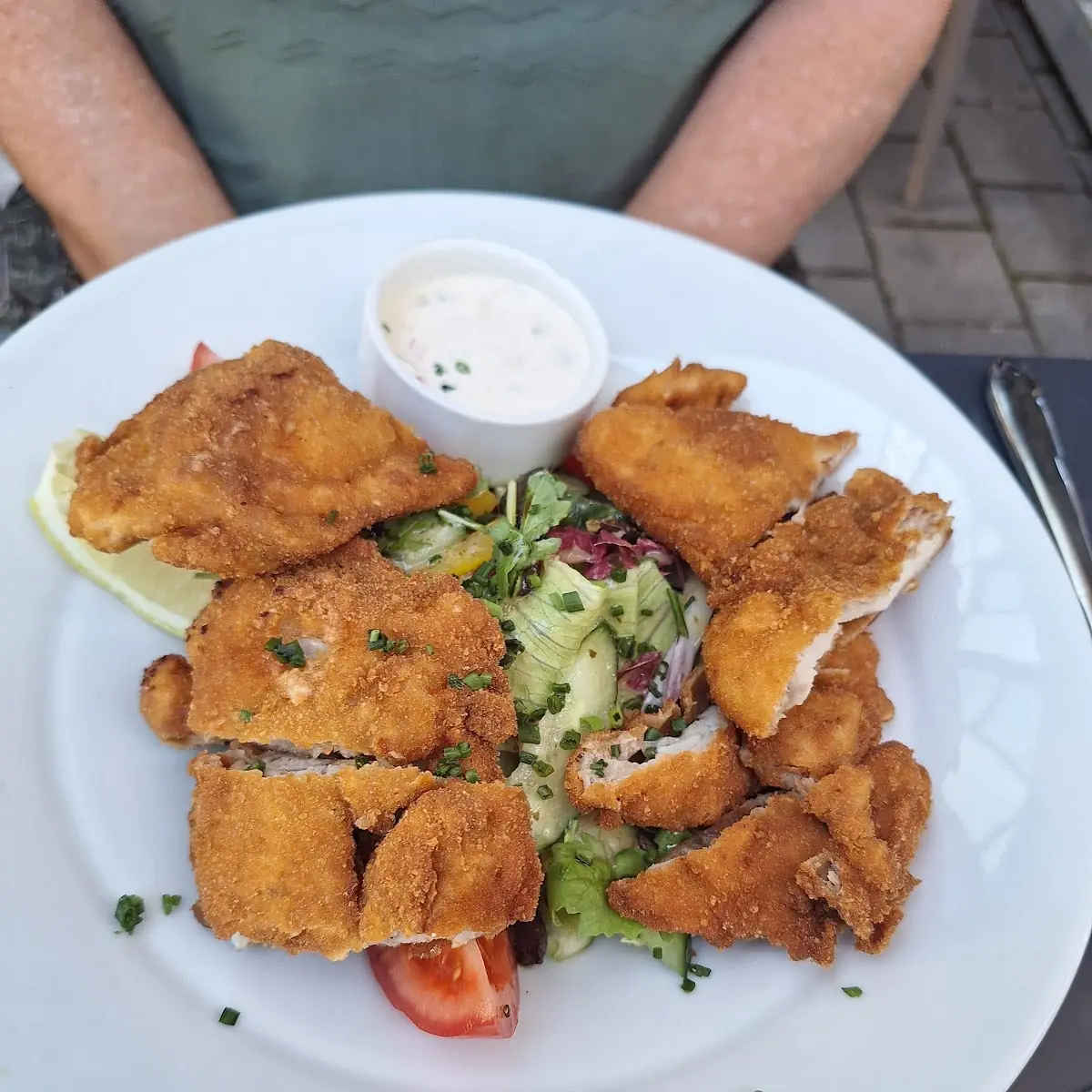 Backhendlsalat