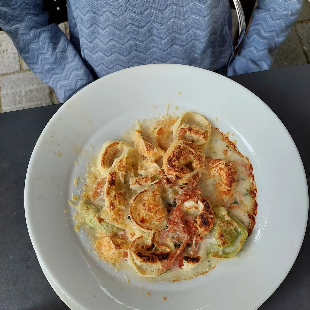 Tortellini Überbacken In Schinkenrahmsauce