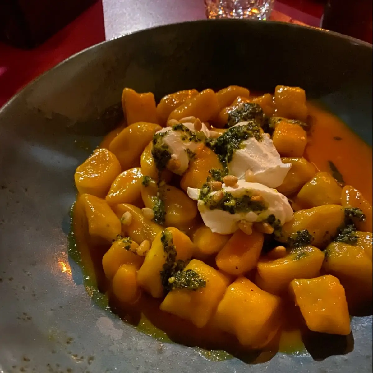 Homemade Kürbis Gnocchi