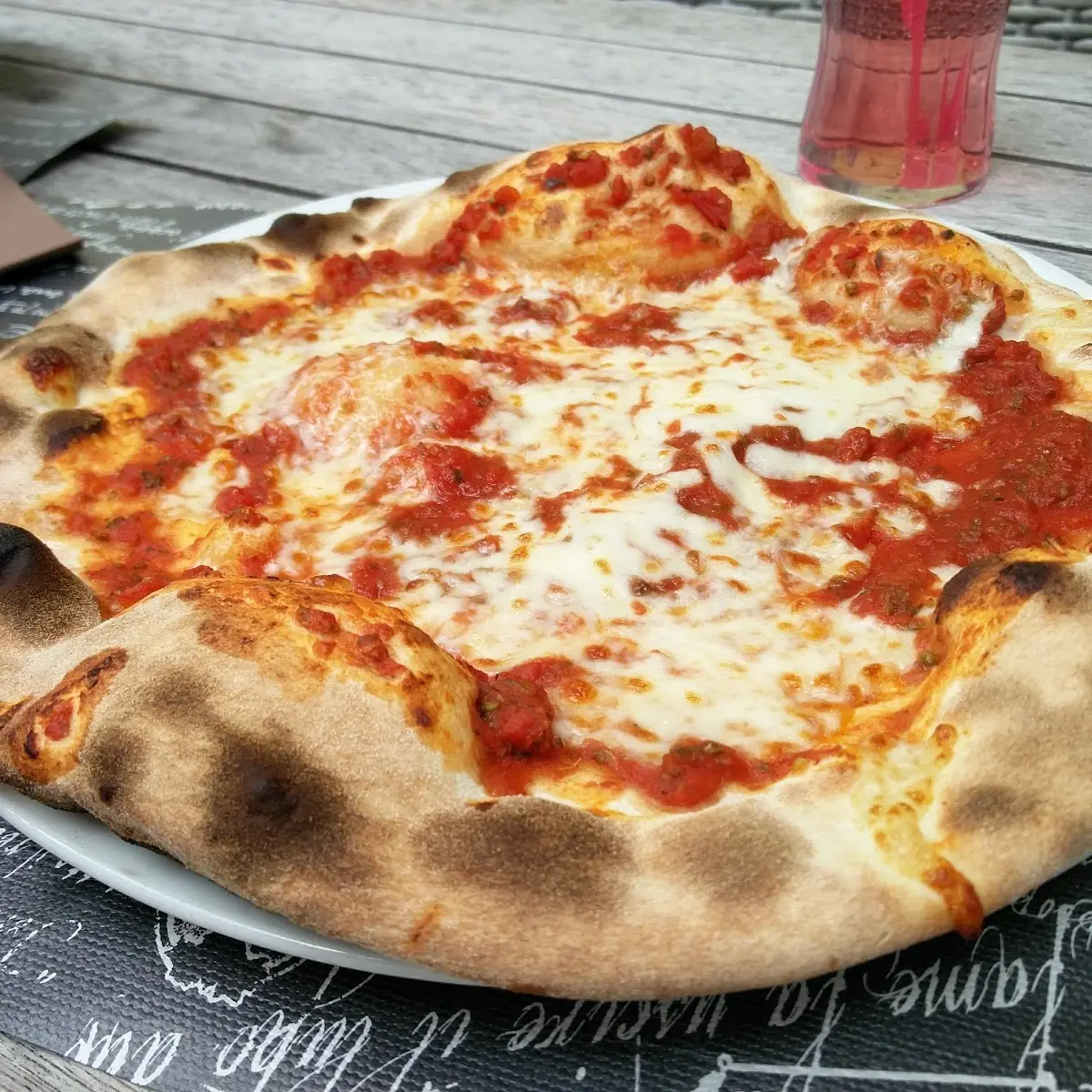 Pizza Mozzarella Alla Caprese Di Bufala