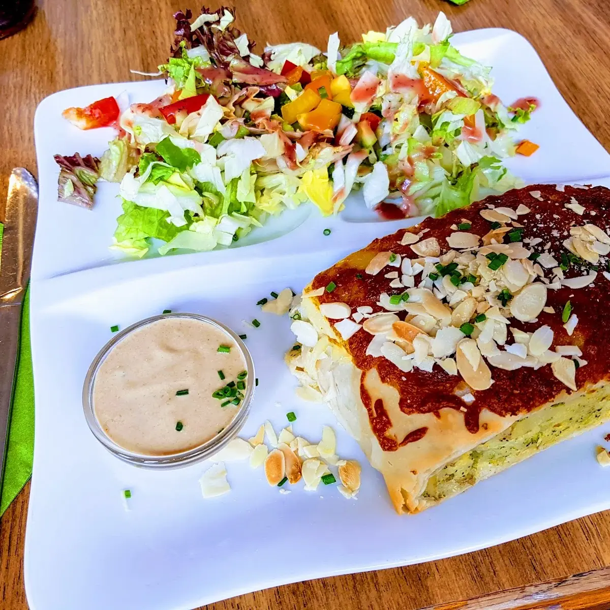 Vegetarische Gemüselasagne