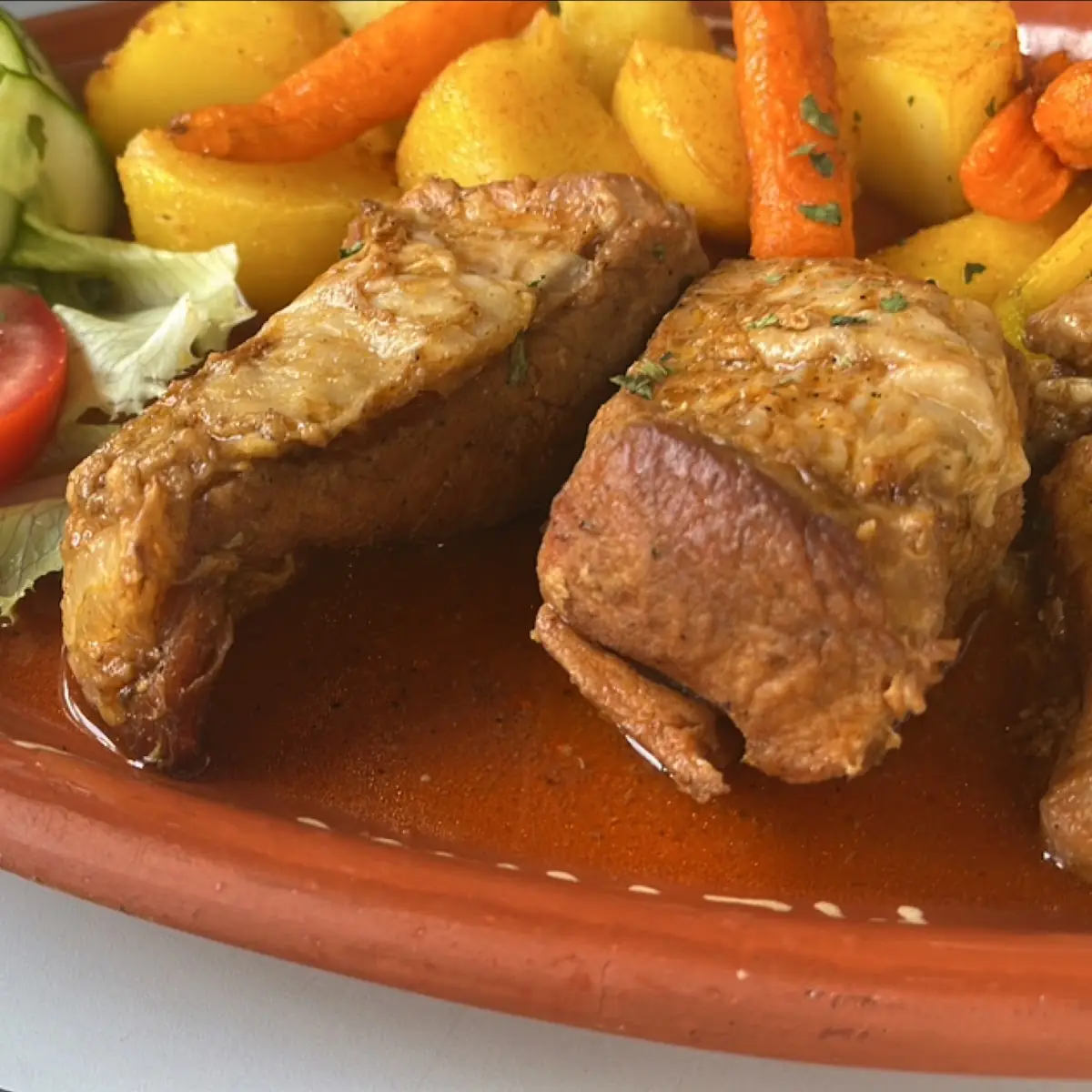Gegrillter Bunter Teller