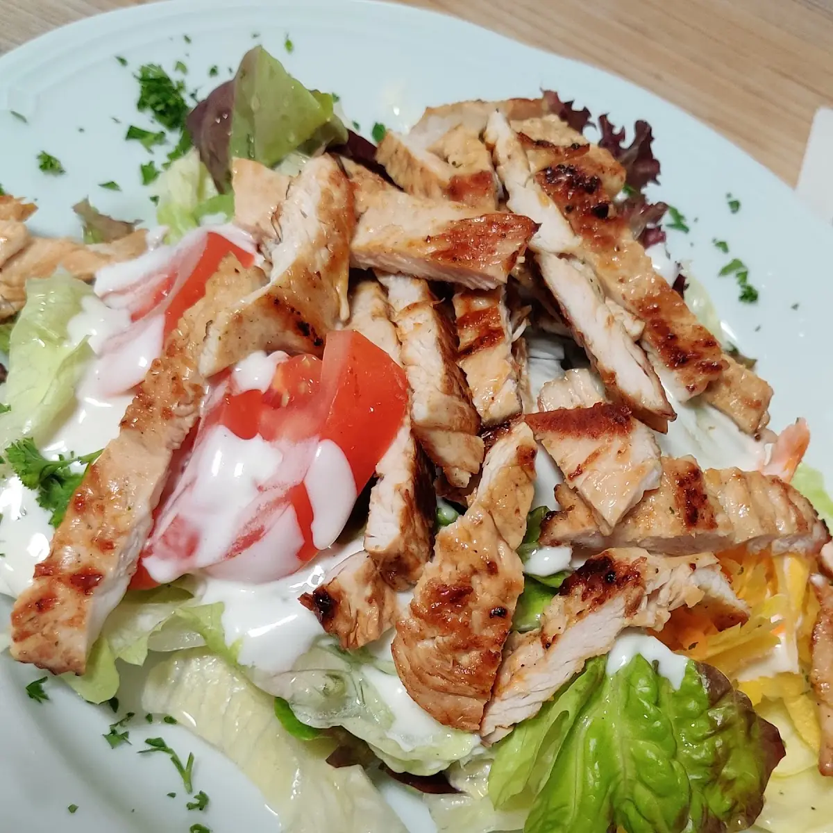 Putenstreifensalat
