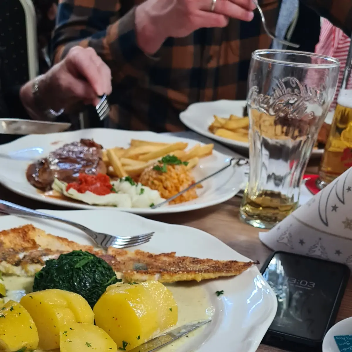 Vorne Gordon Dann Zander Dann Beiriedschnitte Gefüllt