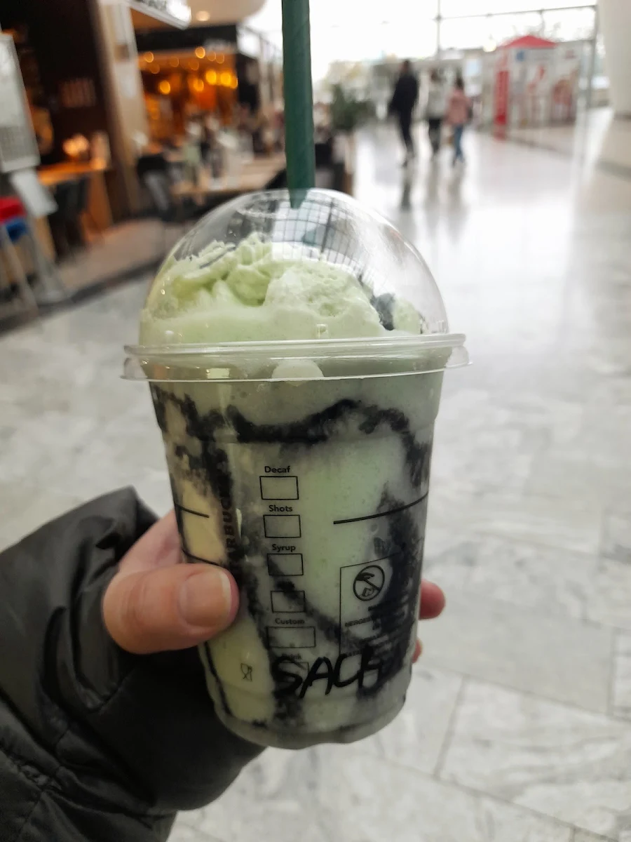 Sour Apple Frapuccino