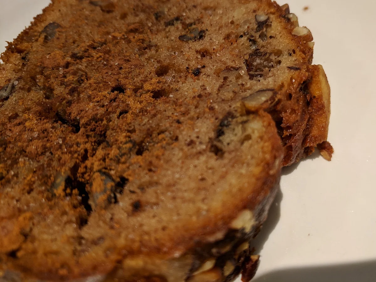 Warmes Bananenbrot