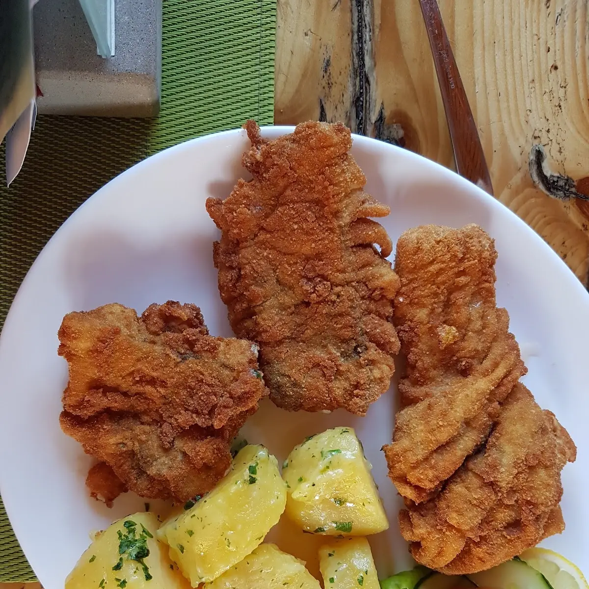 Gebackener Karpfen