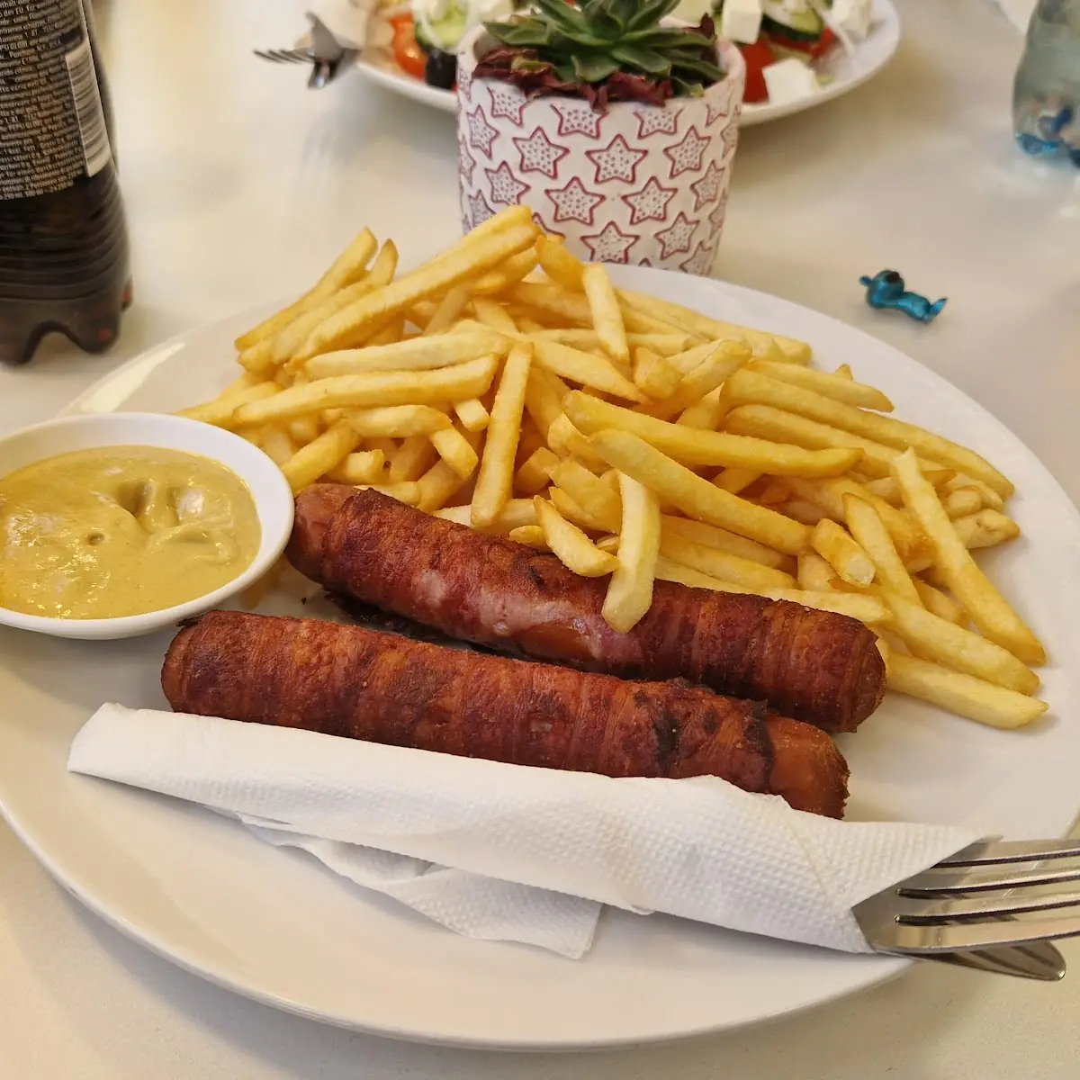 Sasusage With Pommes Frites