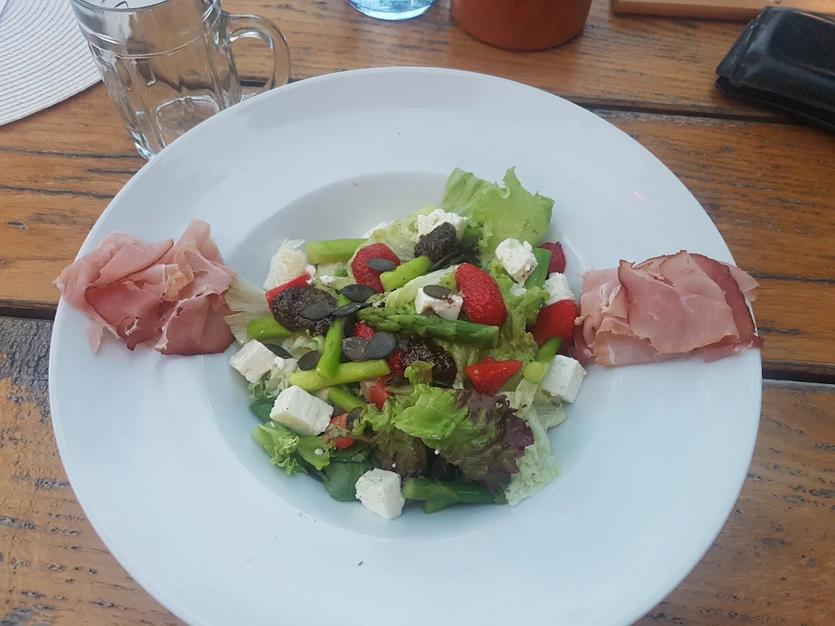 Spargelsalat Mit Schinken