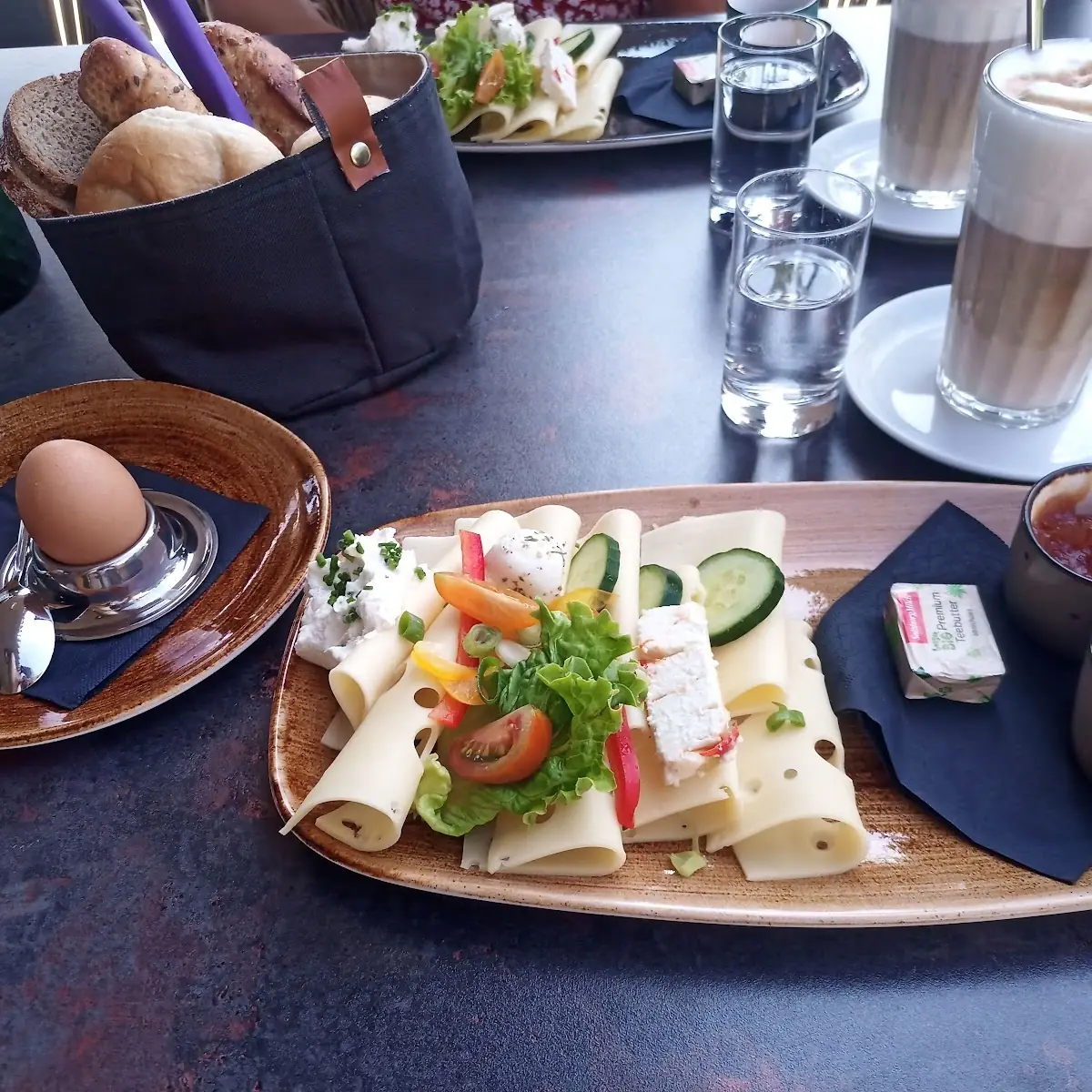 Frühstück Das Käsige