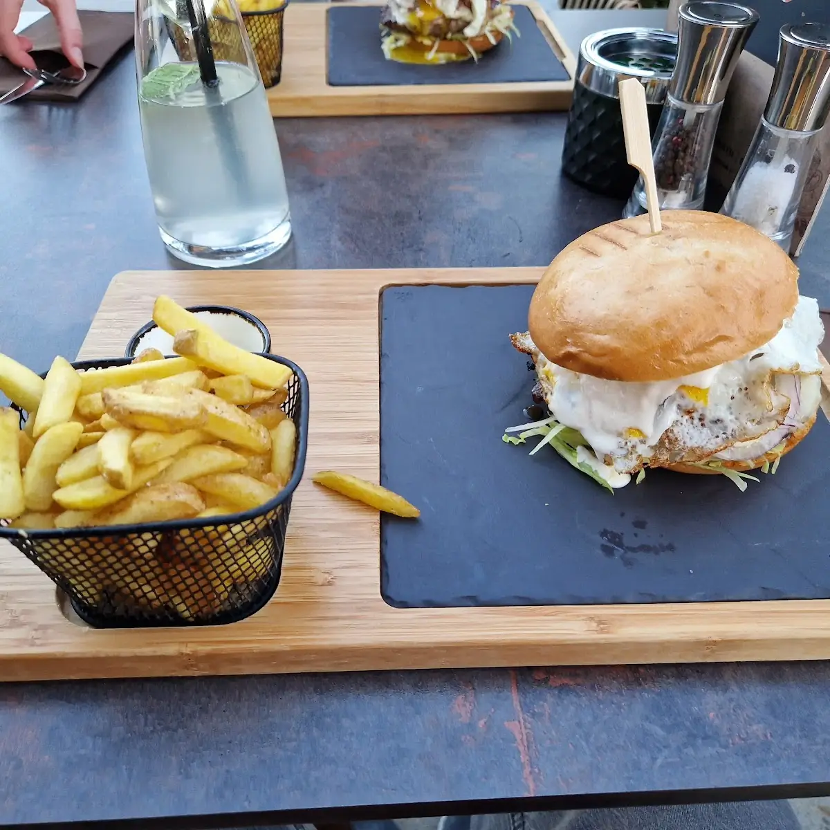 The Man and the Burger