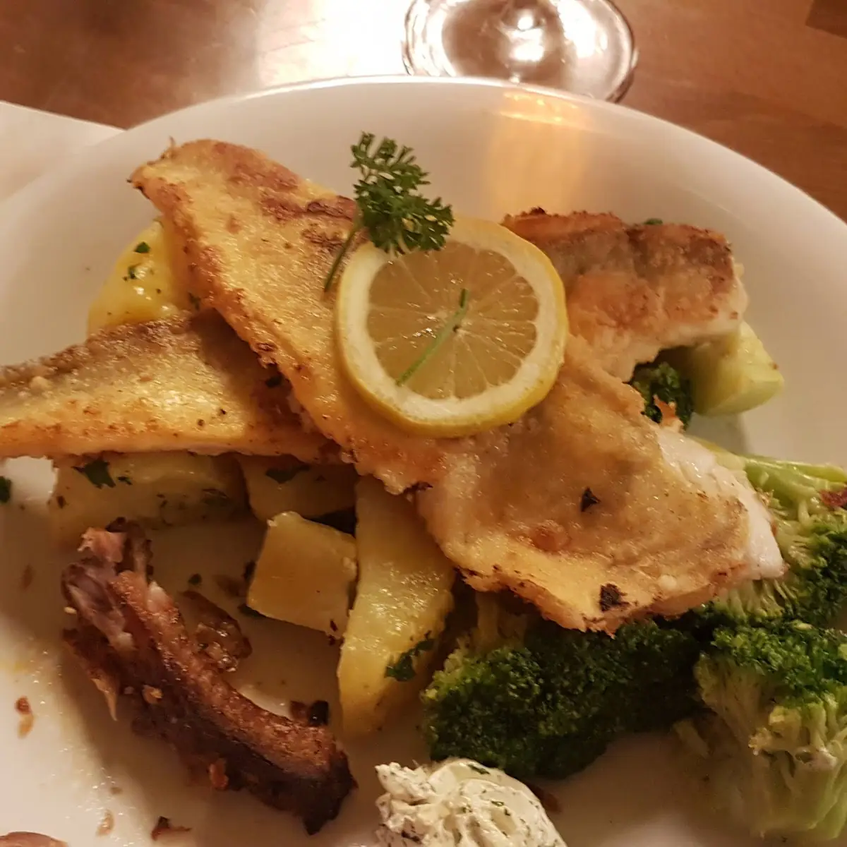 Gebackener Emmentaler
