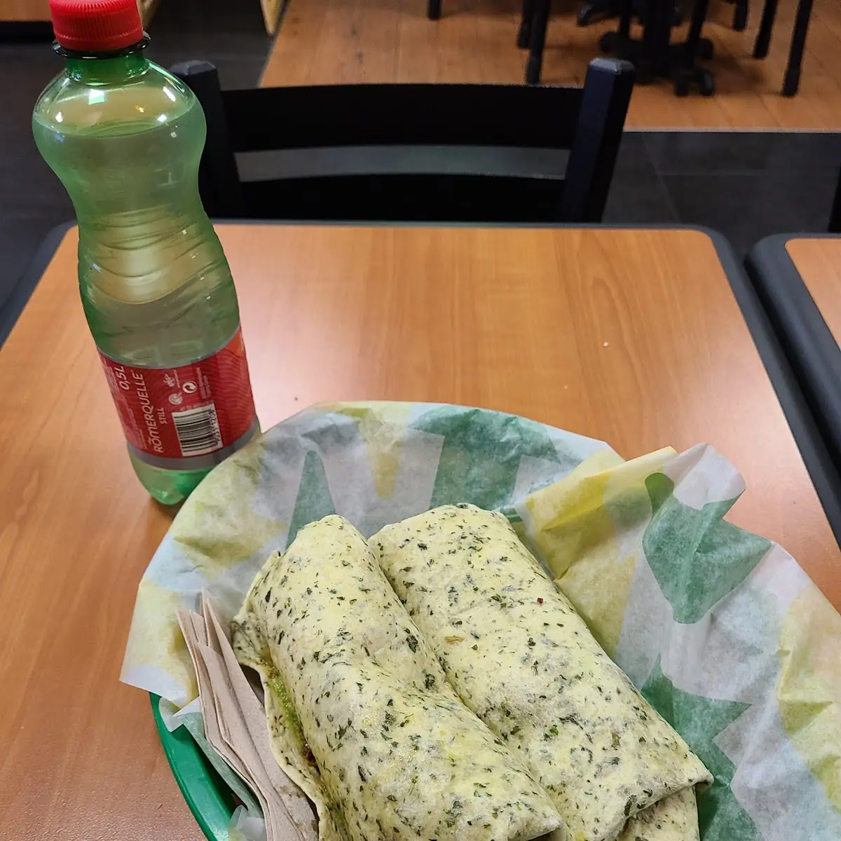 Rindfleisch Wrap Und Hühnerfleisch Wrap