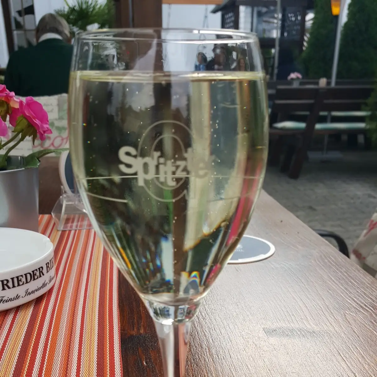 Weißer Spritzer