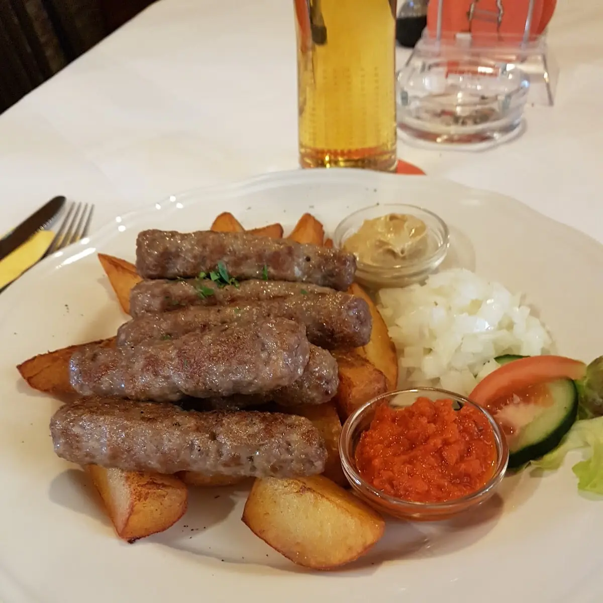Чевапчичи С Картофелем