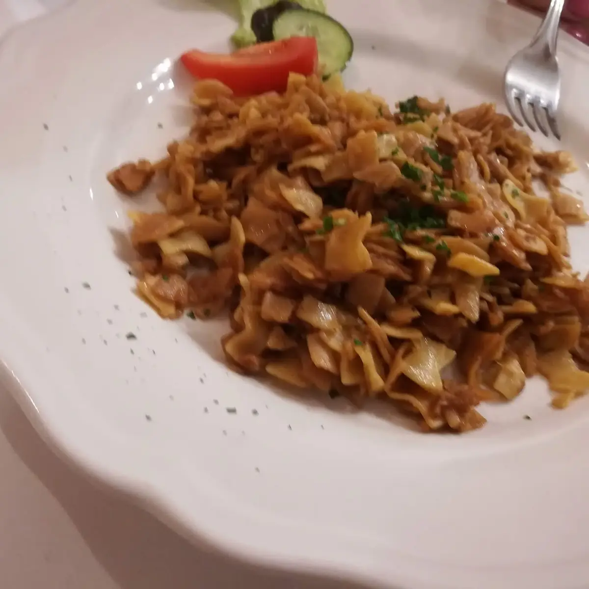 Schinkenfleckerln