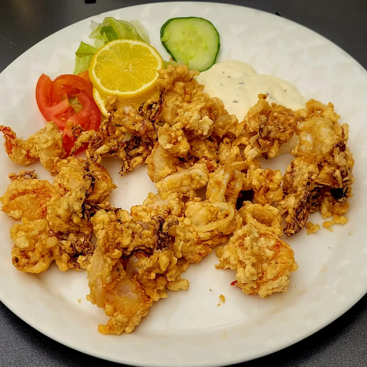 Fritierte Calamari