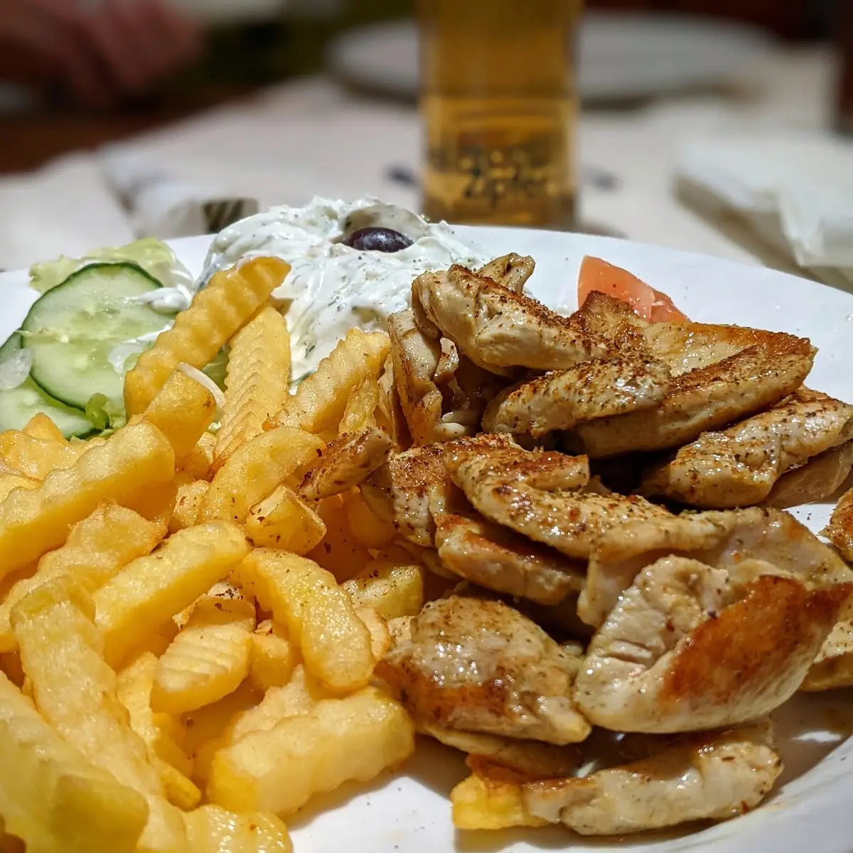 Gyros Mit Pommes