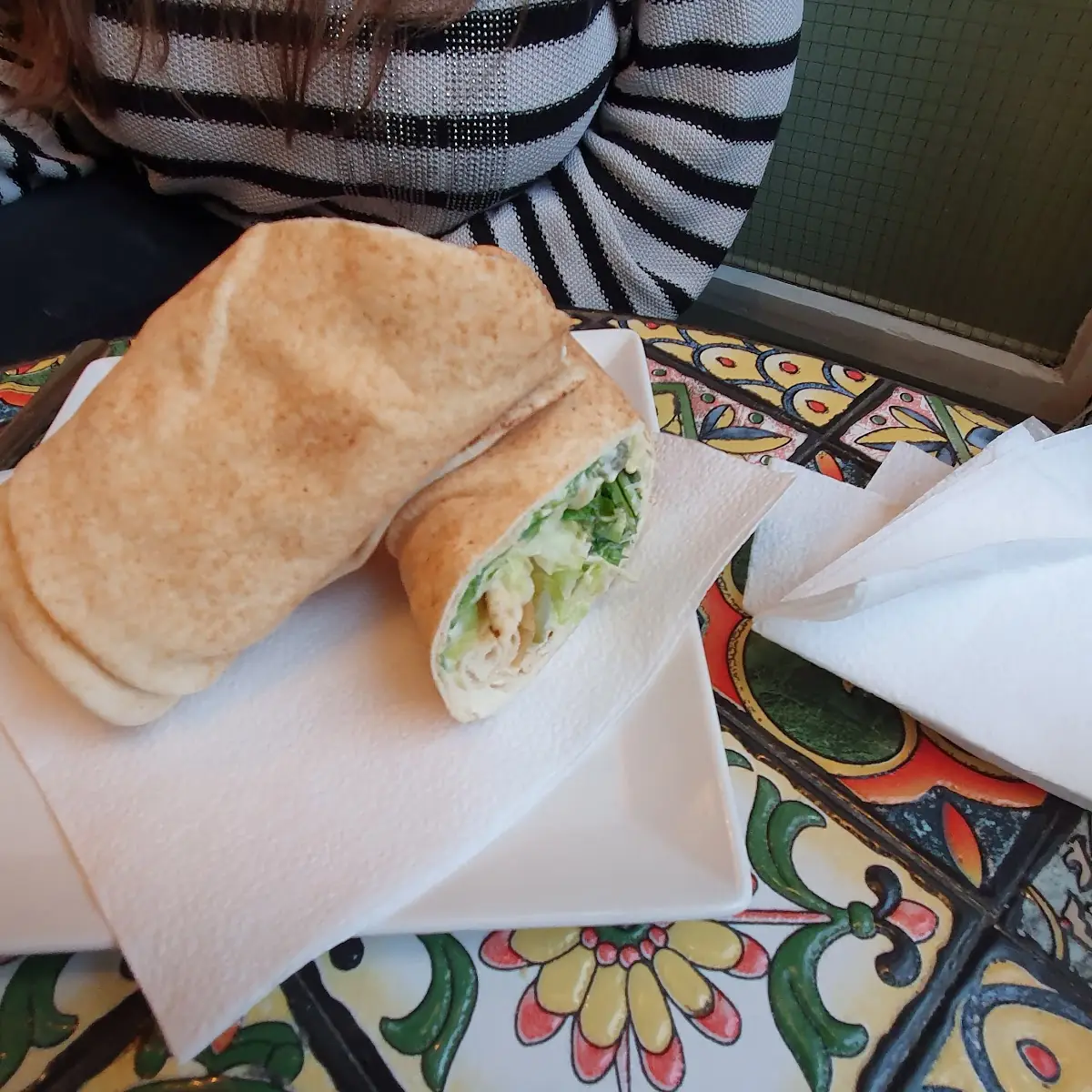 Zaatar Wrap Vegan