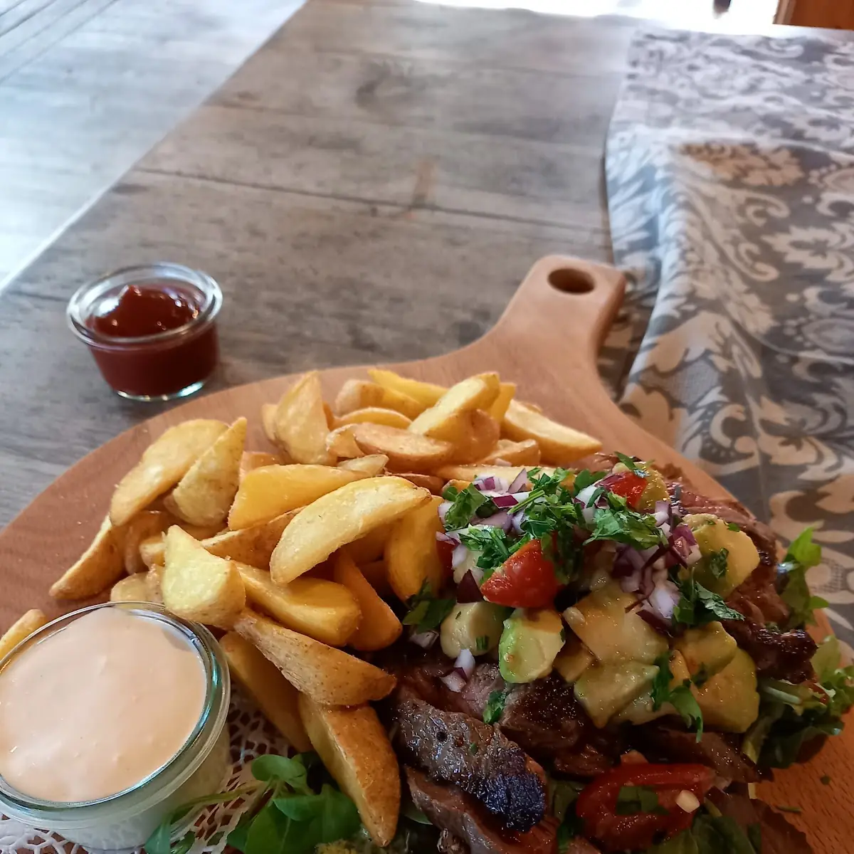 Hüftsteak Crossini
