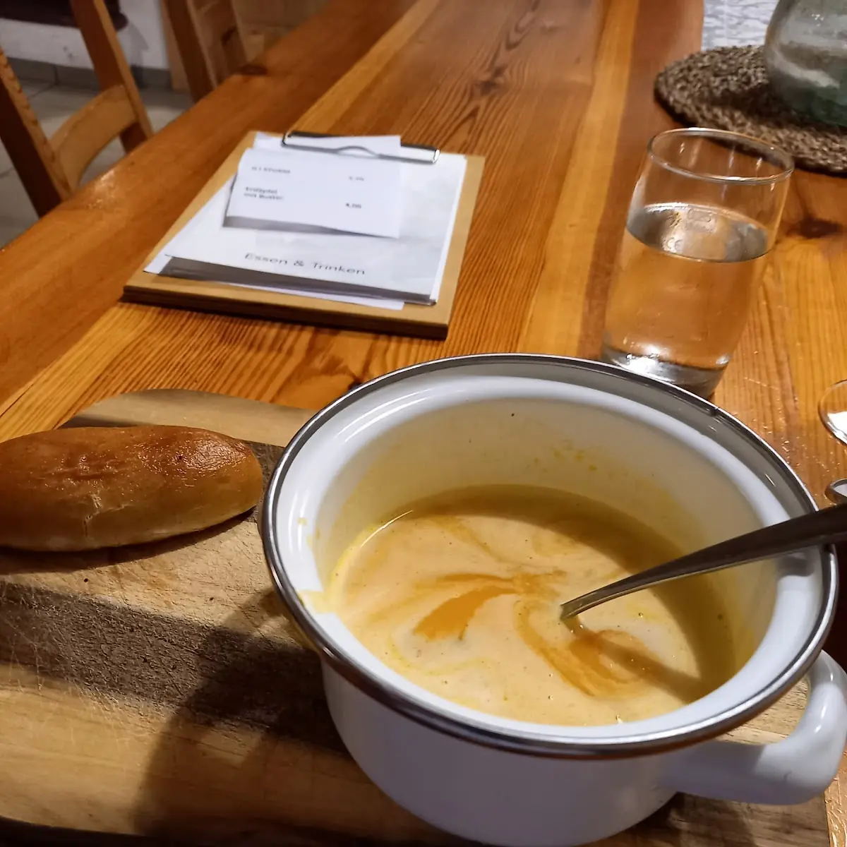 Kürbiscremesuppe