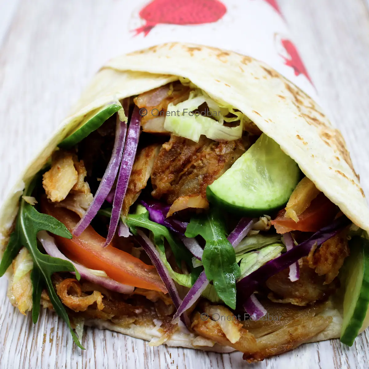 Kebab in Wrap