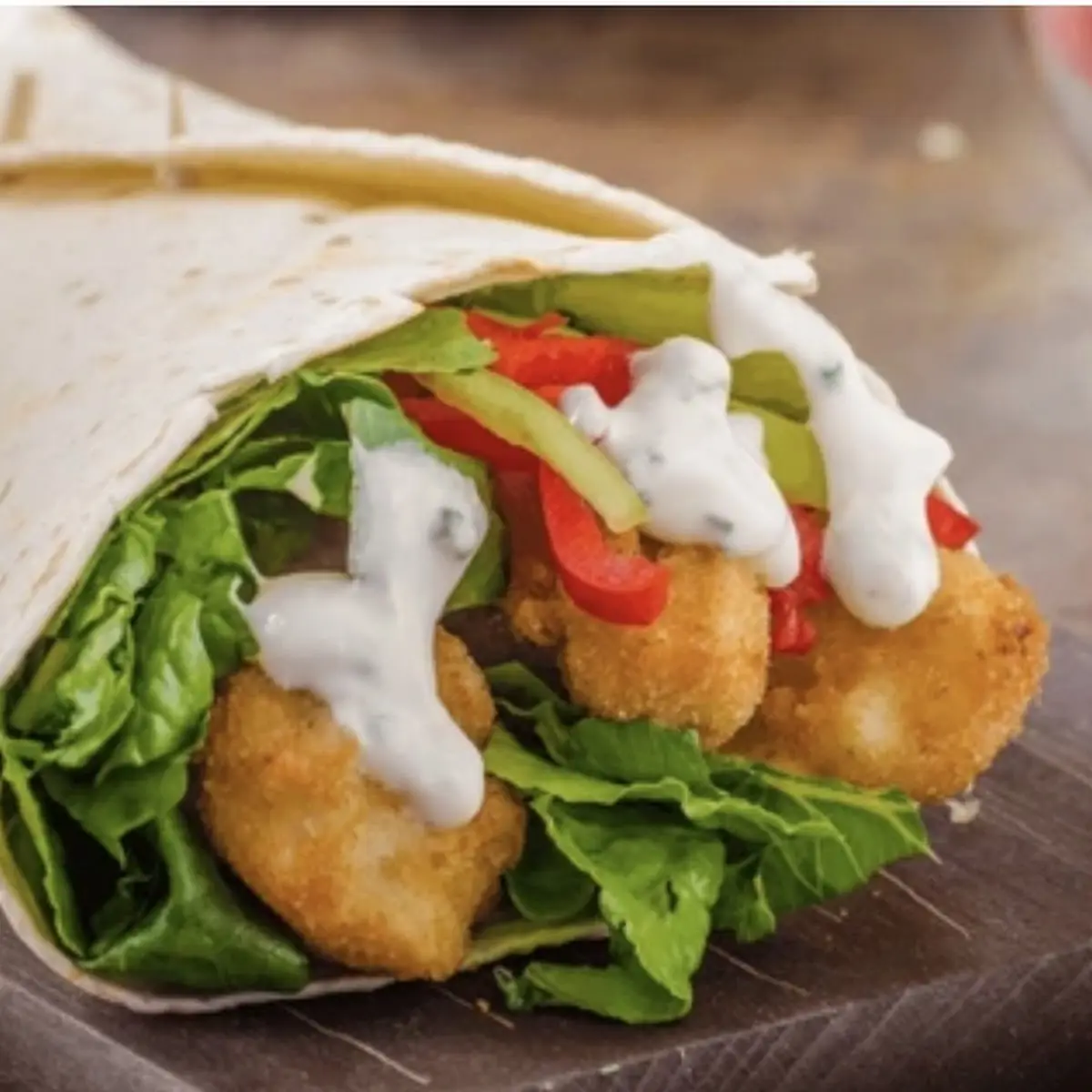 Schnitzel Wrap
