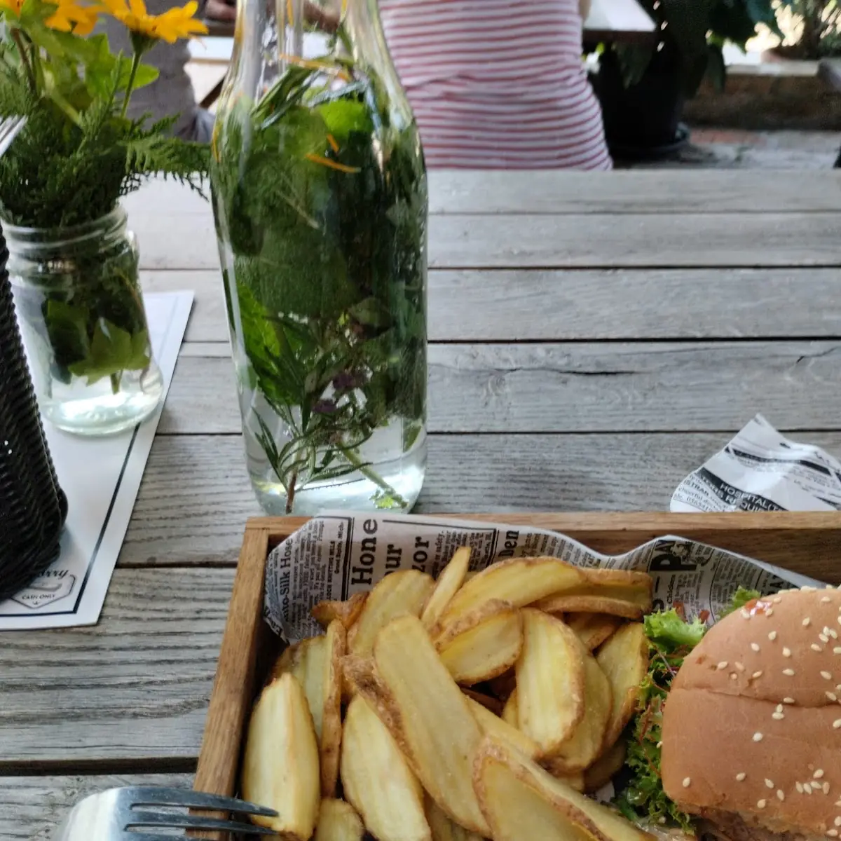 Gartenkräuter Trink