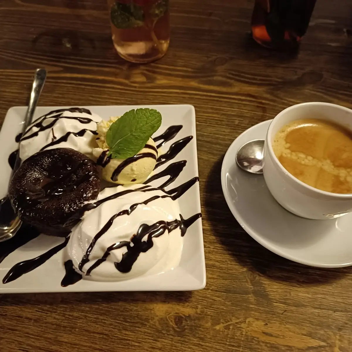 Schokokuchen Mit Eis Mohr Im Hemd Inkl Grosser Schwarzer